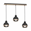 Lampa wisząca OVAL 3xE27 czarny