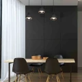 Lampa wisząca OVAL 3xE27 czarny