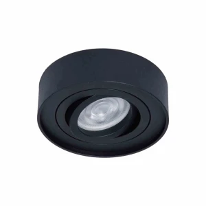 Lampa podtynkowa Nusa okrągły czarny