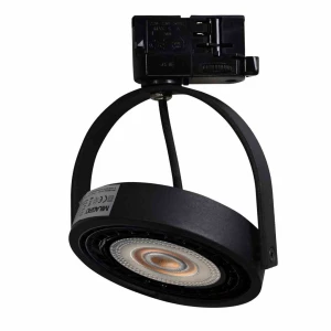 System szynowy 3fazowy LUGAR track light 1xAR111 GU10 - 3-fazowy czarny