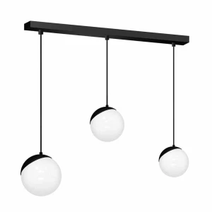 Lampa wisząca SFERA 3xE14 czarny