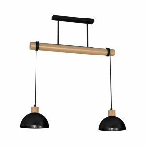 Lampa wisząca ERIK 2xE27 czarny