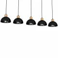 Lampa wisząca ERIK 5xE27 czarny