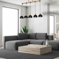 Lampa wisząca ERIK 5xE27 czarny