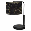Lampa stołowa SENSO 1xE27 czarno/złoty