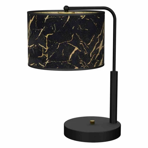 Lampa stołowa SENSO 1xE27 czarno/złoty