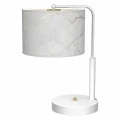 Lampa stołowa SENSO 1xE27 biało/złoty