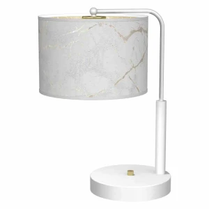 Lampa stołowa SENSO 1xE27 biało/złoty