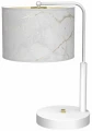 Lampa stołowa SENSO 1xE27 biało/złoty