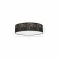 Plafon SATINO czarny 3xE27 szer.50cm