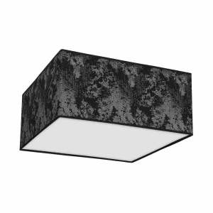 Plafon SATINO czarny 2xE27 szer.40cm