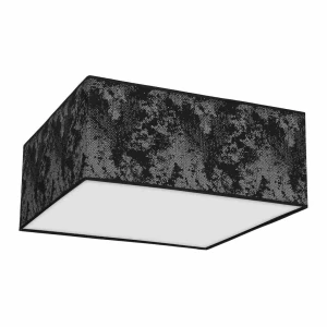 Plafon SATINO czarny 3xE27 szer.50cm