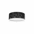 Plafon SATINO czarny 3xE27 szer.50cm