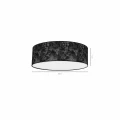 Plafon SATINO czarny 3xE27 szer.60cm