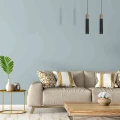 Lampa wisząca SOLO SAWN 1x mini GU10 czarny/drewno