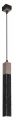 Lampa wisząca SOLO SAWN 1x mini GU10 czarny/drewno