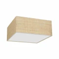 Plafon MARSHALL biały/rattan 3xE27 szer.50cm