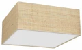 Plafon MARSHALL biały/rattan 3xE27 szer.50cm