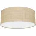 Plafon MARSHALL biały/rattan 2xE27 szer.40cm