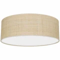 Plafon MARSHALL biały/rattan 3xE27 szer.50cm