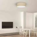 Plafon MARSHALL biały/rattan 3xE27 szer.50cm
