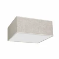 Plafon LINO biały 2xE27 szer.40cm