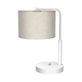 Lampa biurkowa LINO 1xE28 biały