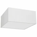 Plafon ALBION bawełna biały 2xE27 szer.40cm
