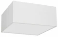 Plafon ALBION bawełna biały 2xE27 szer.40cm