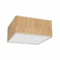 Plafon CORK biały 2xE27 szer.40cm