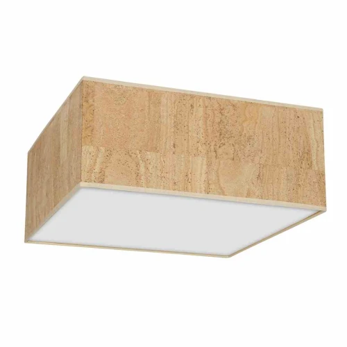 Plafon CORK biały 3xE27 szer.50cm