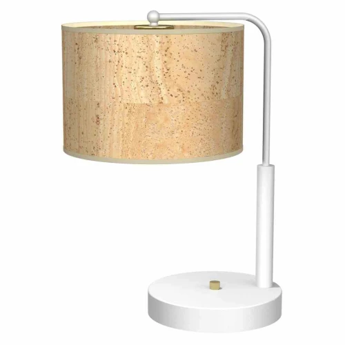 Lampa biurkowa CORK 1xE28 biały