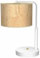 Lampa biurkowa CORK 1xE28 biały
