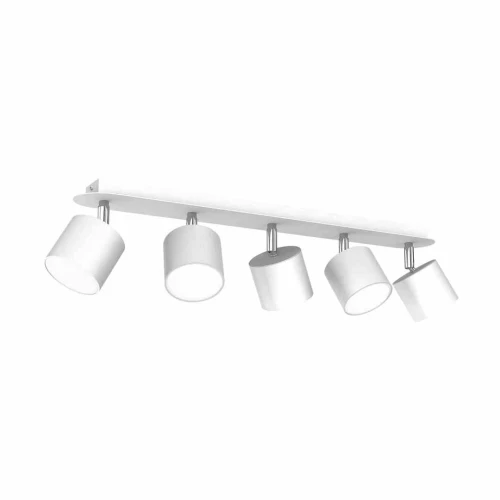 Plafon DIXIE biały 5xGX53 szer.64cm