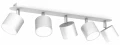 Plafon DIXIE biały 5xGX53 szer.64cm