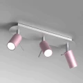 Plafon PRESTON różowy/biały 3x mini GU10 GU10 34cm