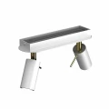 Plafon PRESTON biało/złoty 2x mini GU10 GU10 24cm