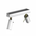Plafon PRESTON biało/złoty 2x mini GU10 GU10 24cm