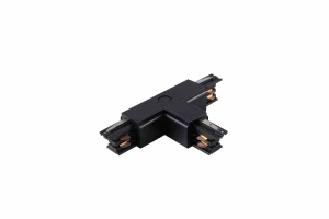 Łącznik Lampy TRACK LIGHT 3-fazowy Typ: T UL czarny