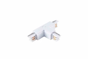 Łącznik Lampy TRACK LIGHT 3-fazowy Typ: T UL biały