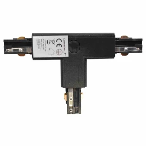 Łącznik Lampy TRACK LIGHT 3-fazowy Typ: T DL czarny