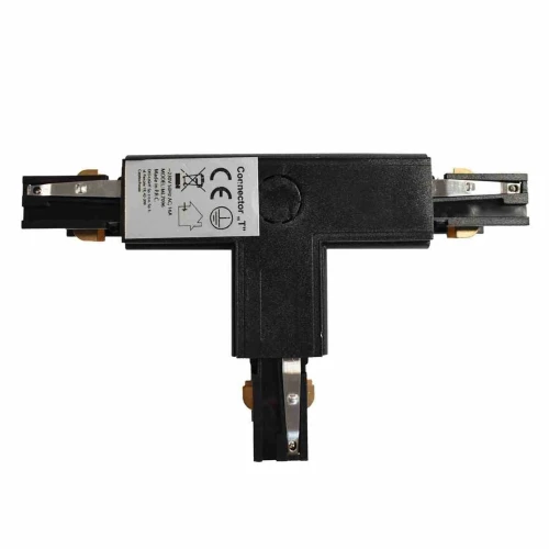 Łącznik Lampy TRACK LIGHT 3-fazowy Typ: T UR czarny
