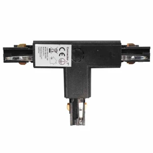 Łącznik Lampy TRACK LIGHT 3-fazowy Typ: T DR czarny