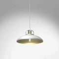 Lampa wisząca FELIX 1xE27 biało/złoty