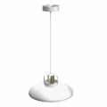 Lampa wisząca FELIX 1xE27 biało/złoty