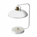 Lampa biurkowa FELIX 1xE27 biało/złoty