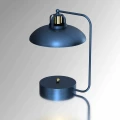 Lampa biurkowa FELIX 1xE27 granatowo/złota