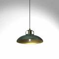 Lampa wisząca FELIX 1xE27 zielono/złoty