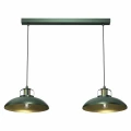 Lampa wisząca FELIX 2xE27 zielono/złoty