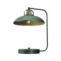Lampa biurkowa FELIX 1xE27 zielono/złoty